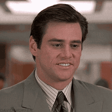 jim carrey looking disgusted